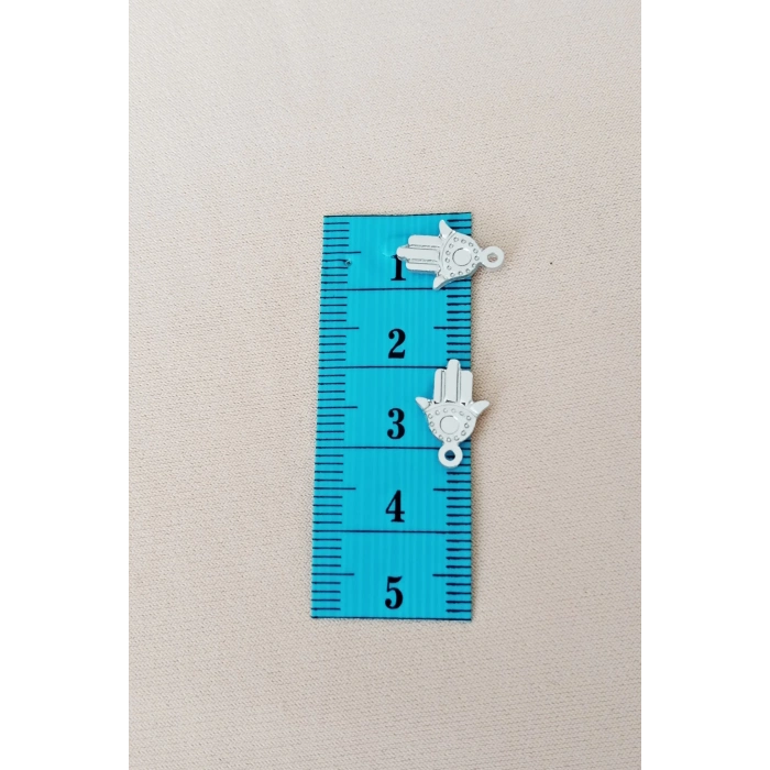 Oya Abiye Bileklik Kolye Pleksi Metalik Plastik Pul Gümüş Renk 24 gram 240 adet - BNC586