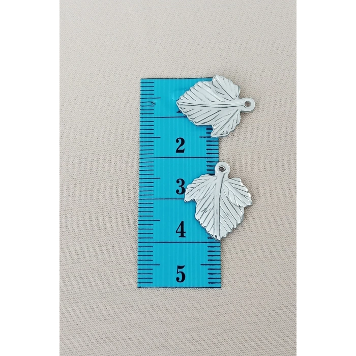 Oya Abiye Bileklik Kolye Pleksi Metalik Plastik Pul Gümüş Renk 24 gram 75 adet - BNC582