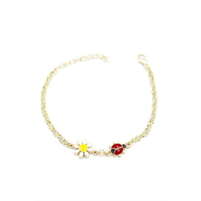 Papatya Bileklik - Altın