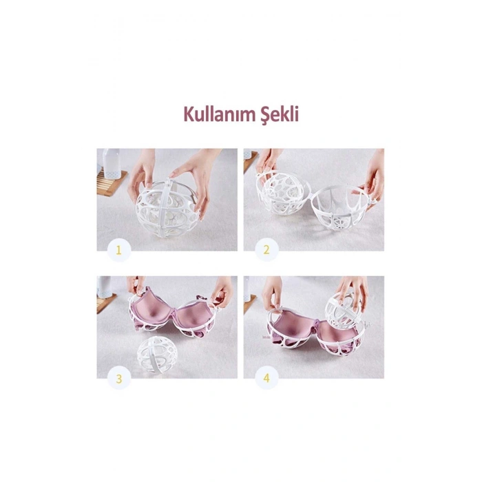 Plastik Sütyen Koruyucu Yıkama Topu