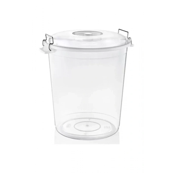 Plus Şeffaf Bakliyat Kovası 50 Litre Royaleks-ASD173