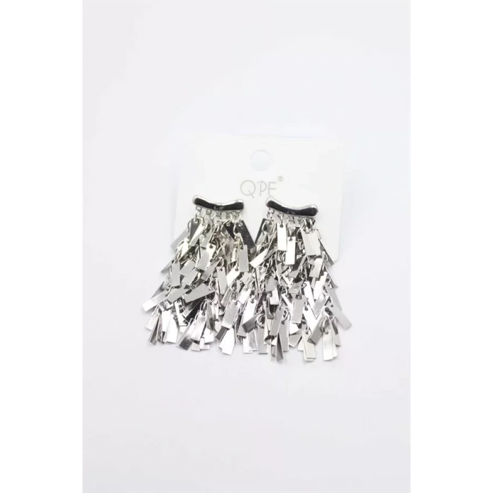 Pullu Küpe - Gümüş