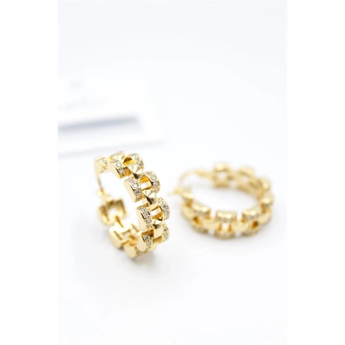 RL Halka Küpe - Altın