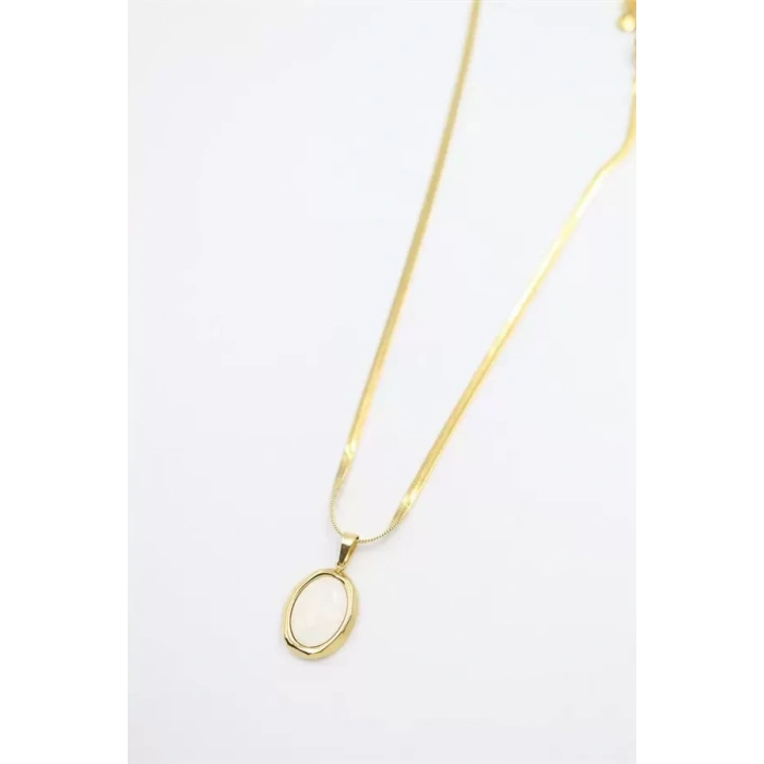 Sedef Kolye - Altın