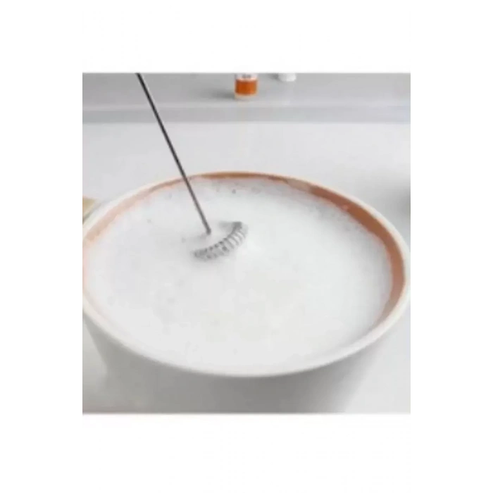 Süt Kahve Krema Köpürtücü Pilli İçecek Sunum