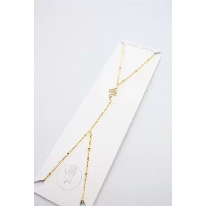 Taşlı Yılan Şahmeran - Altın