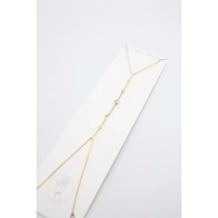 Taşlı Yıldız Şahmeran - Altın