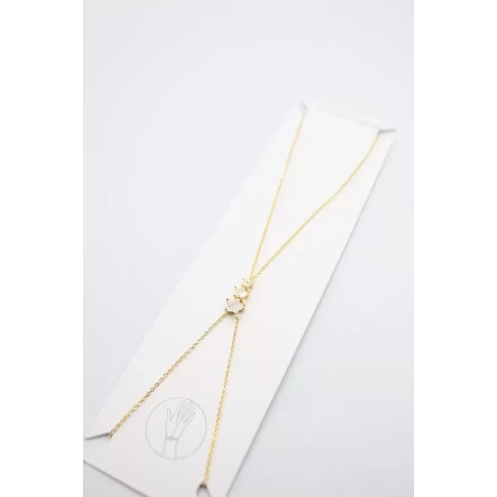 Taşlı Yıldız Şahmeran - Altın