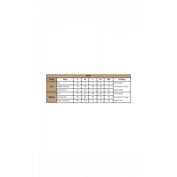 Uzun Kollu Boydan Düğmeli V Yaka Pijama Takımı