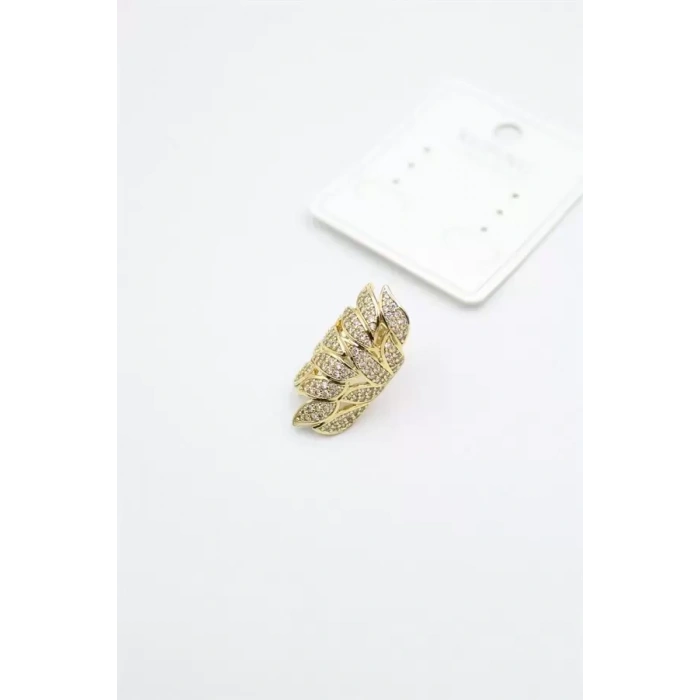 Yaprak Kıkırdak Küpe - Altın