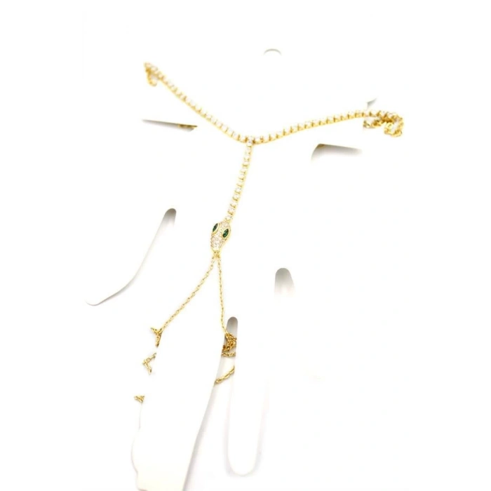 Yılan Ayak Şahmeran - Altın