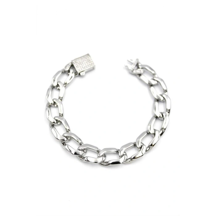 Zincir Gurmet Bileklik - Gümüş