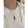 Balık Kolye - Kırmızı
