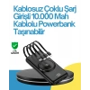 BFS 10000mAh Kablosuz ve Hızlı Şarj Destekli Powerbank – Taşınabilir Şarj Gücü