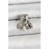 Mey İthalat® 316L Çelik Gümüş Renk Bebek Konsept Nomination Charm