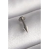 BFS 316L Çelik Gümüş Renk Çivi Model Piercing