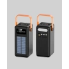 Mey İthalat® 80000 mAh Solar Powerbank Göstergeli Fenerli Hızlı Şarj Taşınabilir Şarj Cihazı