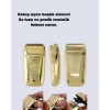 BFS Altın Renk Kablolu Sakal Tıraş Makinesi Çelik Bıçaklı 3W Motor
