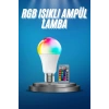 BFS Ayarlanabilir Parlaklık RGB Led Ampul Beyaz Lamba Ve Renkli Ampul