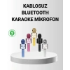 BFS Bluetooth Karaoke Mikrofon – Yüksek Ses Kalitesi, Yankı Efektli, Uzun Ömürlü Pil