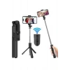 BFS Cep Telefonu Tripod Standı Manyetik Selfie Sopa Bluetooth Uzaktan Kumandalı