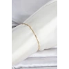 Mey İthalat® CM 14K Gold Renk Ezme Burgu Zincir Model Kadın Bileklik