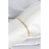 Mey İthalat® CM 14K Gold Renk Geometrik Model Kadın Bileklik