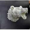 BFS Dekoratif Beyaz Ayı Duvar Heykeli Asılabilir Hediyelik 25x19 cm