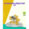BFS Dekoratif Yıldız Led Aydınlatma 20 Ledli 5 Metre Günışığı