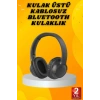 BFS Kulak Üstü Bluetooth Kulaklık Ayarlanabiilir Uzun Pil Ömrü Kablosuz 5.0 Bluetooth