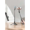 BFS Kumandalı Tripod Telefon Tutucu Selfie Çubuğu 360 Derece Dönebilen