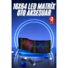 BFS LED Matrix Panel RGB Ekran Kumandalı Araç Camına Uygun