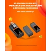 BFS Powerbank 20000 mAh | 22.5W Hızlı Şarj, Dahili Kablolu, LCD Ekranlı Şarj Cihazı