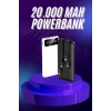 BFS Powerbank 20.000 MAH Hızlı Şarj Özellikli Taşınabilir USB Girişli