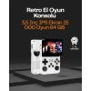BFS R36S Taşınabilir Retro Oyun Konsolu – 15.000 Oyun, 64 GB Depolama, IPS Ekran