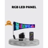 BFS RGB LED Panel – Çok Renkli, Kumandalı, USB Bağlantılı Yazı ve GIF Gösterimli Akıllı Lamba