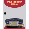 BFS Şarj Edilebilir LED KAFA Feneri 215 Lümen XPE COB Güçlü Aydınlatma