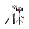 BFS Selfie Çubuğu Tripod Bluetooth Kumandalı Selfie Çubuğu Telefon Tutucu