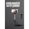 BFS Selfie Çubuğu Tripod Bluetooth Kumandalı Selfie Çubuğu Telefon Tutucu