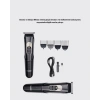 BFS Sessiz Motorlu, Kablosuz Kullanımlı Şarjlı Saç ve Sakal Kesme Makinesi – Taraklı Set