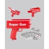 BFS Super Money Gun Para Saçma Tabancası Yüksek Atış Güçlü Kırmızı Model
