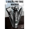 BFS Yüksek Performanslı 3 Başlıklı Profesyonel Tıraş Makinesi