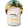 Doğal Özel Seri Kokulu Dekoratif Kavanoz Mum 210 cc - Tropikal Esans - RYL