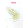 Dökme Cam Kum Boncuk (11/0) 2 mm - 20 Gram -  Krem - BNC012