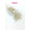 Dökme Cam Kum Boncuk (11/0) 2 mm - 20 Gram -  Şeffaf - BNC034