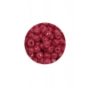 Dökme Cam Kum Boncuk Büyük Boy (6/0) 4 mm - 60 Gram - Bordo - BNC133