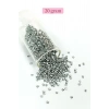 Kesme Cam Boncuk 2mm - 20 Gram - Mat Gümüş -BNC333