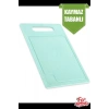 Kesme Tahtası Kaydırmaz Plastik Kesme Sunum Tahtası Pratik Kesim Panosu 160x245 Mm Royaleks-FR-107