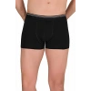 Likralı Erkek Boxer Şort Siyah 1097B