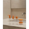 Mey İthalat® 30 ml 5’li Seyahat Şişesi Seti Çantalı Kozmetik Organizer